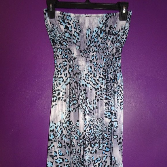 BASIX Print Swimsuit Cover/Dress Size Small - Picture 1 of 4